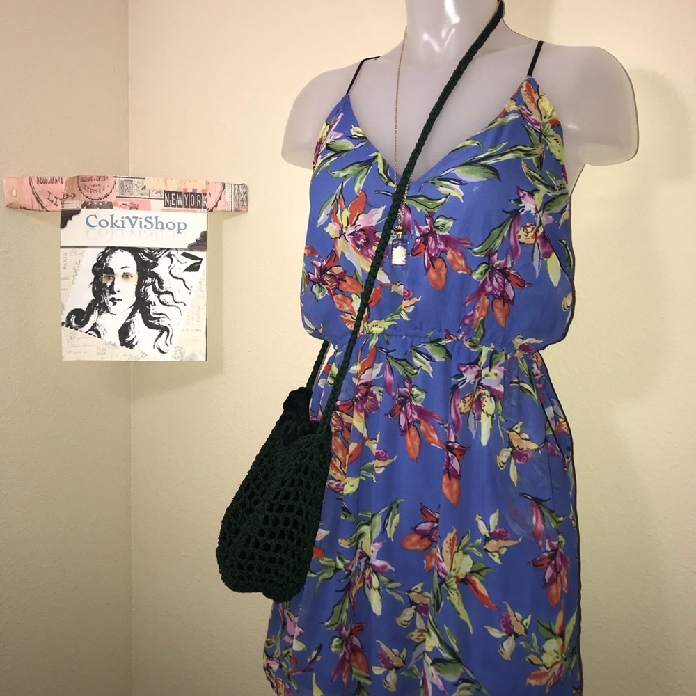 🌸 Spaghetti String flirty dress